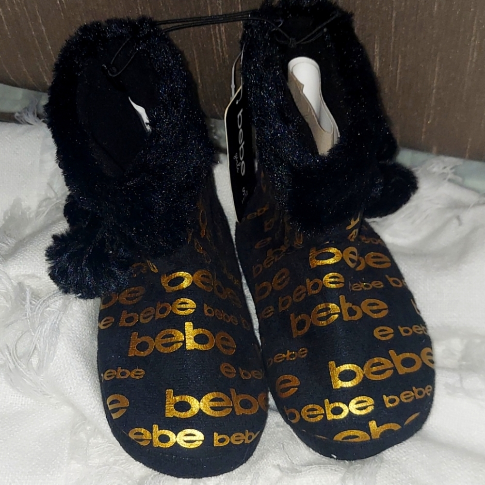 Bebe Girls Slipper Boots